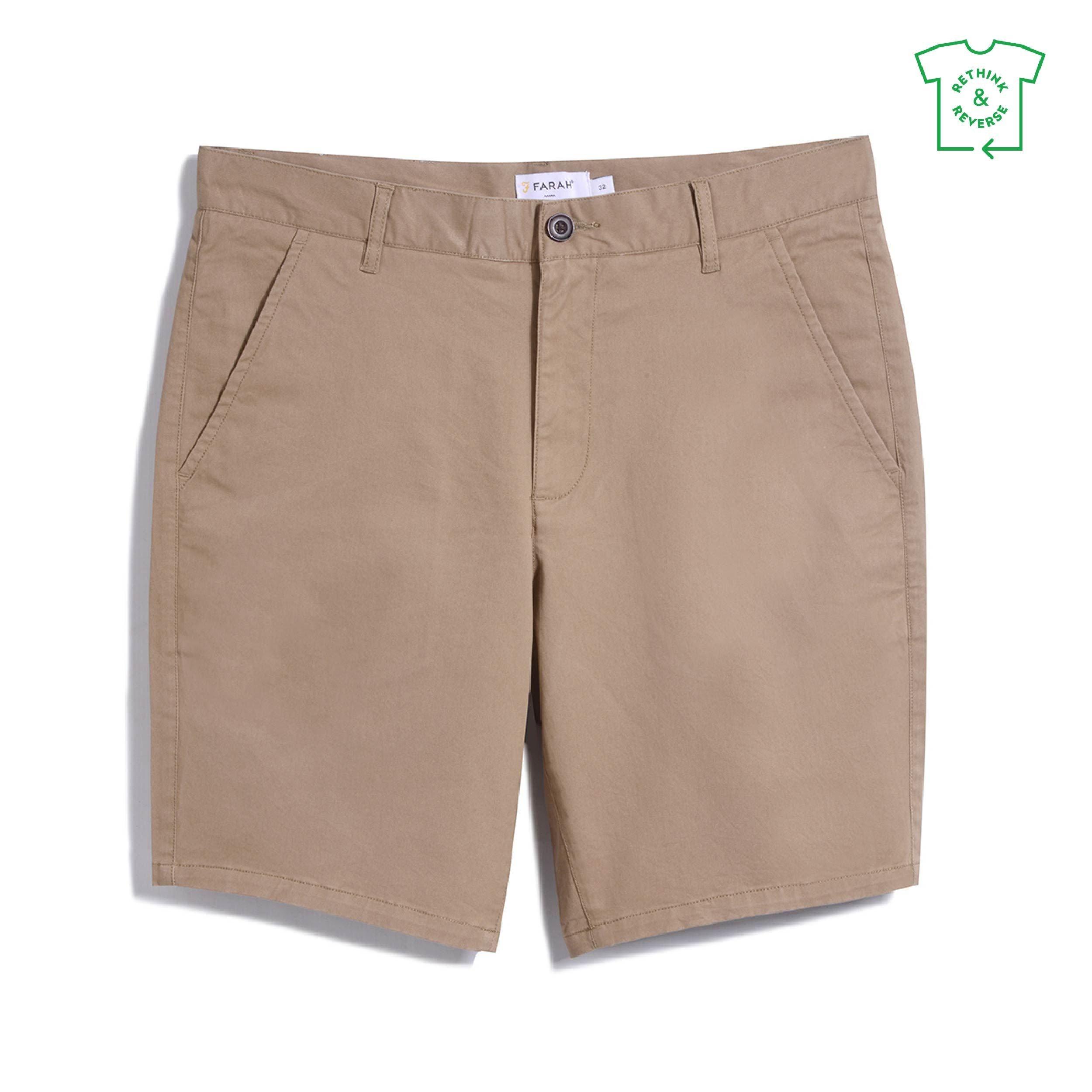 Farah Hawk Twill Chino Shorts