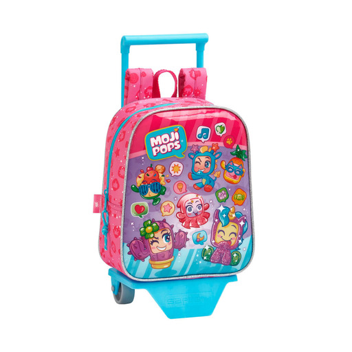 Mochila infantil com rodas Mojipops