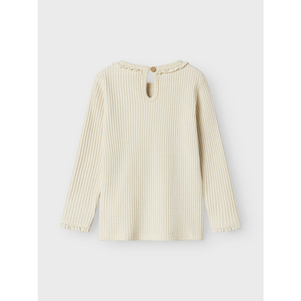 Køb Lil'Atelier Turtledove Nmfosanne Ls Slim Top Lil