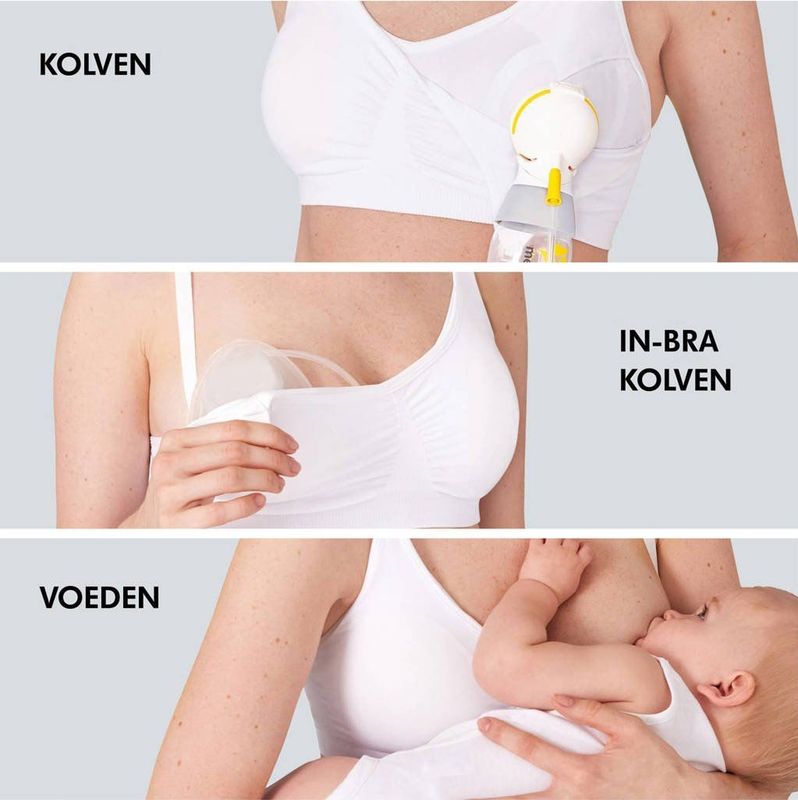 Medela 3-in-1 Voedings- en Kolfbh Wit
