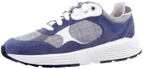 Xsensible jeans combi Helix 33005.5.255 - maat 37 veterschoen jeans combi - maat 37 Calandschoen