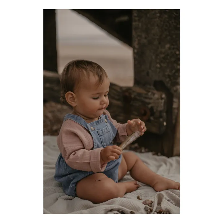 The Simple Folk Blouse Boutonnée Dos | Vieux Rose