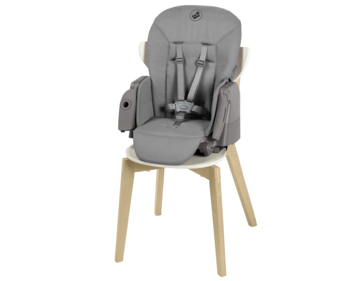 Minla Plus 0 - 14 Y   0 - 60 kg    Einfaches Hineinsetzen des Kindes |    Voll verstellbar |    Leicht zu bewegen und zusammenzuklappen |    Elegantes, modernes Design |