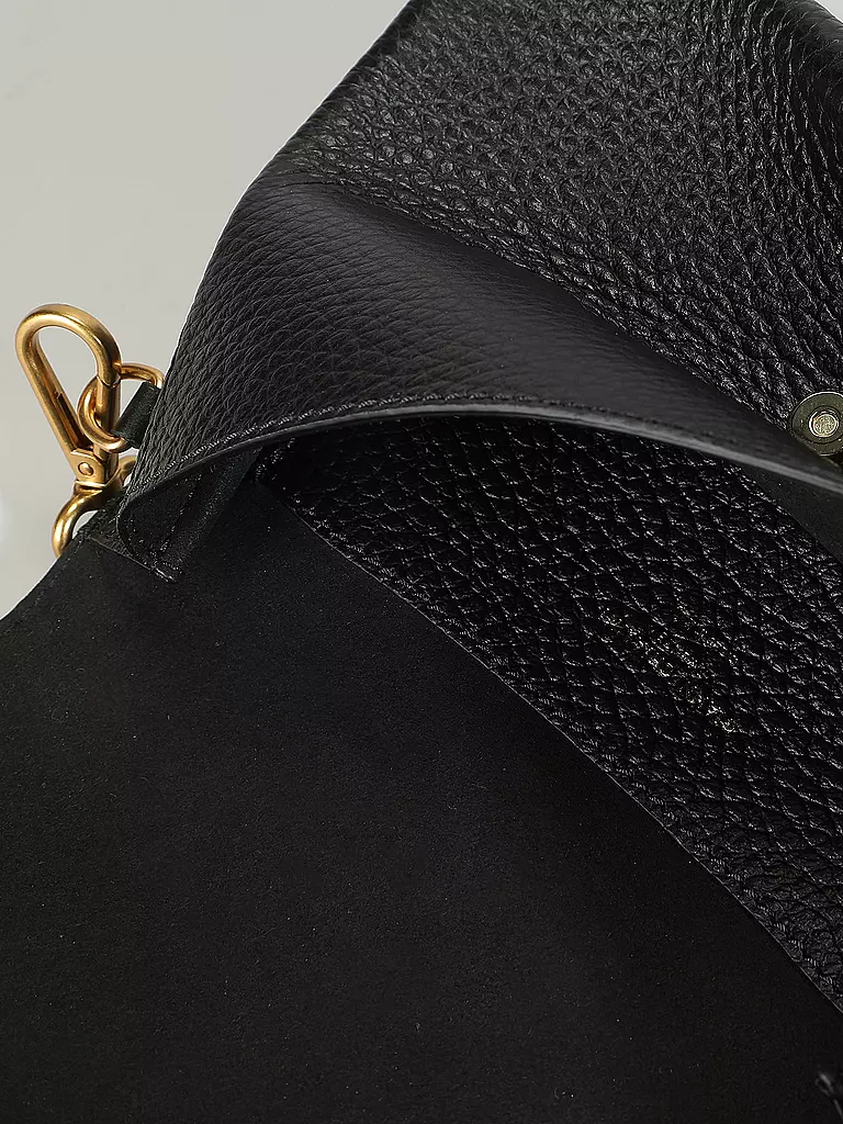 GIANNI CHIARINI Ledertasche - Umhängetasche CORALLO schwarz