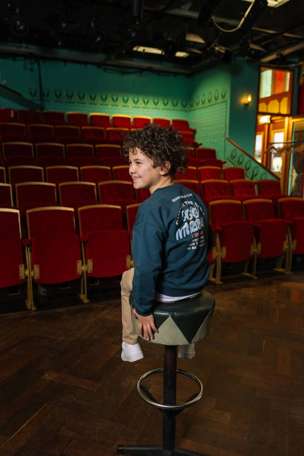 Quapi sweater donkerblauw