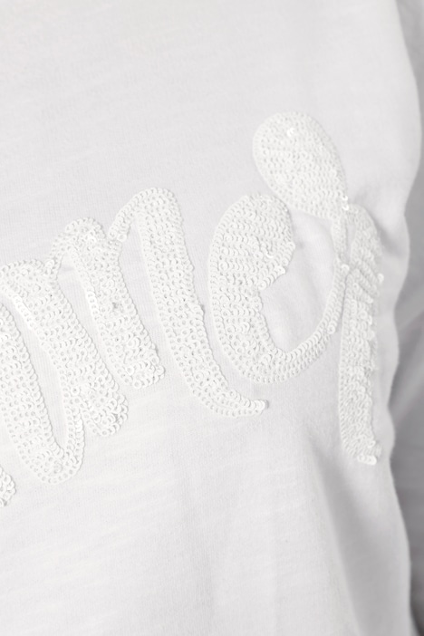 Sweatshirt, Pailletten, Langarm