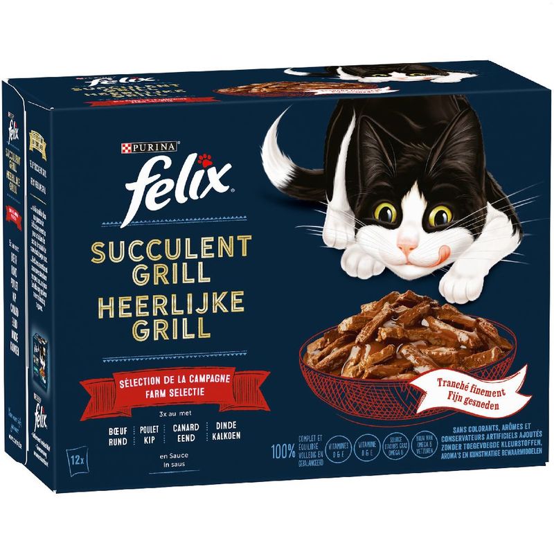 Felix Succulent Grill 24 x 80 g