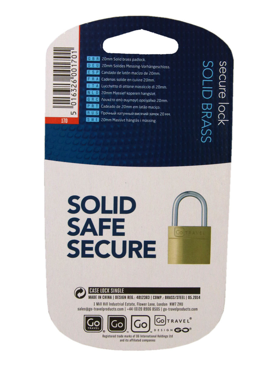 Cadenas À clÀ Go Travel SÀcuritÀ
