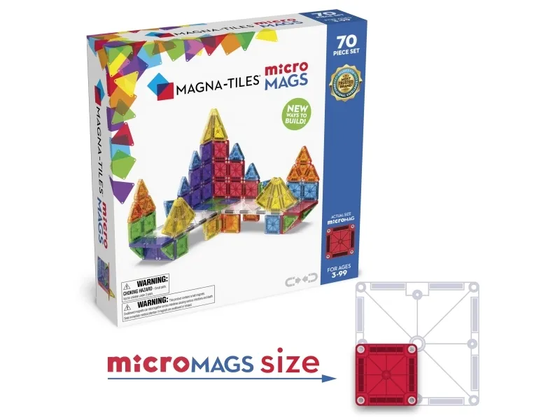 Magna-Tiles microMAGS 70 pcs