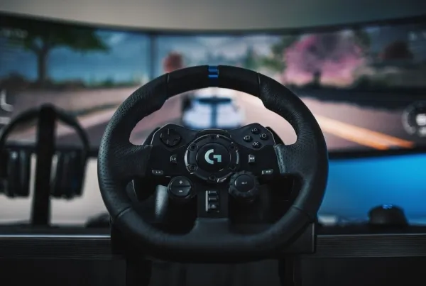 Logitech G G923 - Sæt med rat, pedaler og håndtag til gearskifte - kablet - for PC, Sony PlayStation 4, Sony PlayStation 5