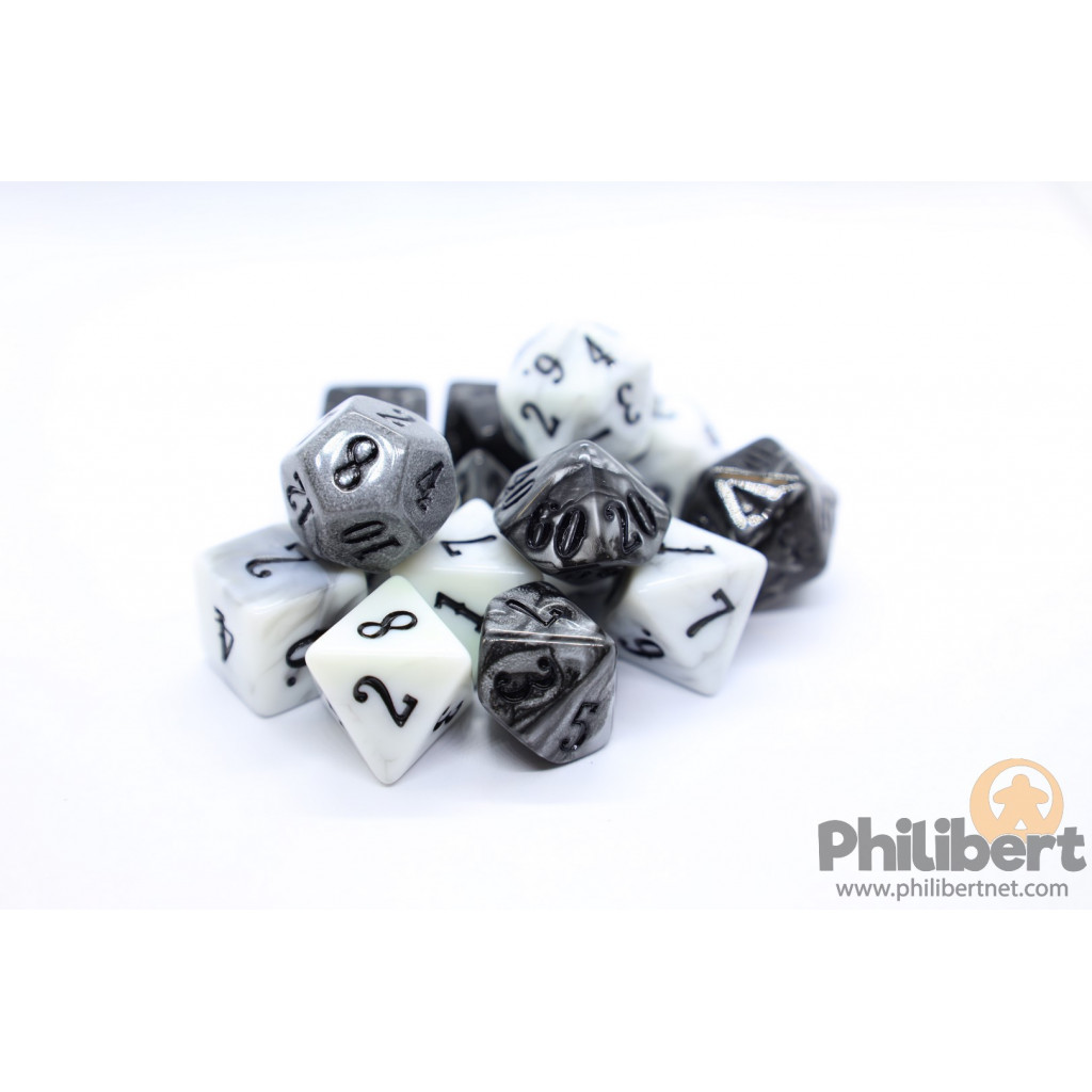 Set de Dés JDR de Classe (Pathfinder and 5E) : Guerrier