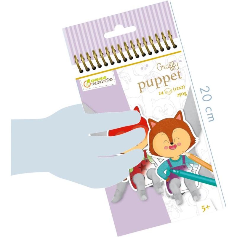 Graffy Puppet, Emotions - Violet