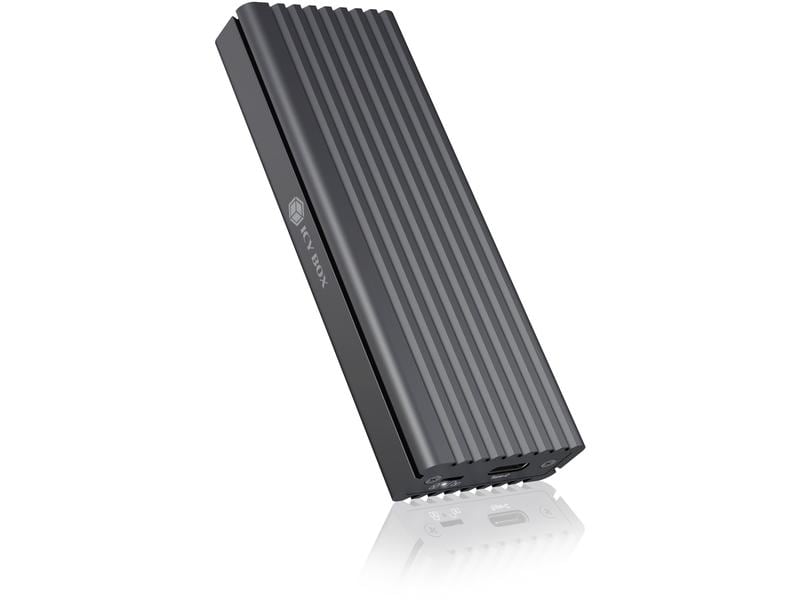 ICY BOX Externes Gehäuse IB-1817MC-C31 M.2 Externes Type-C Gehäuse für M.2 NVMe SSD