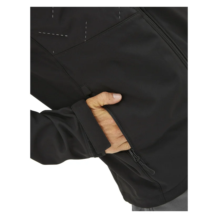 Lettfôret softshelljakke for menn M