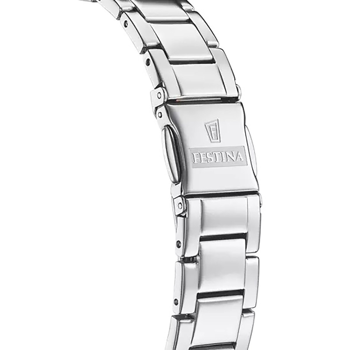 Montre femme Festina acier cadran blanc oxydes