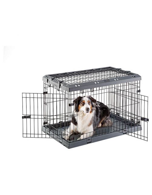 Ferplast Superior Hondenbench Grijs - Bench