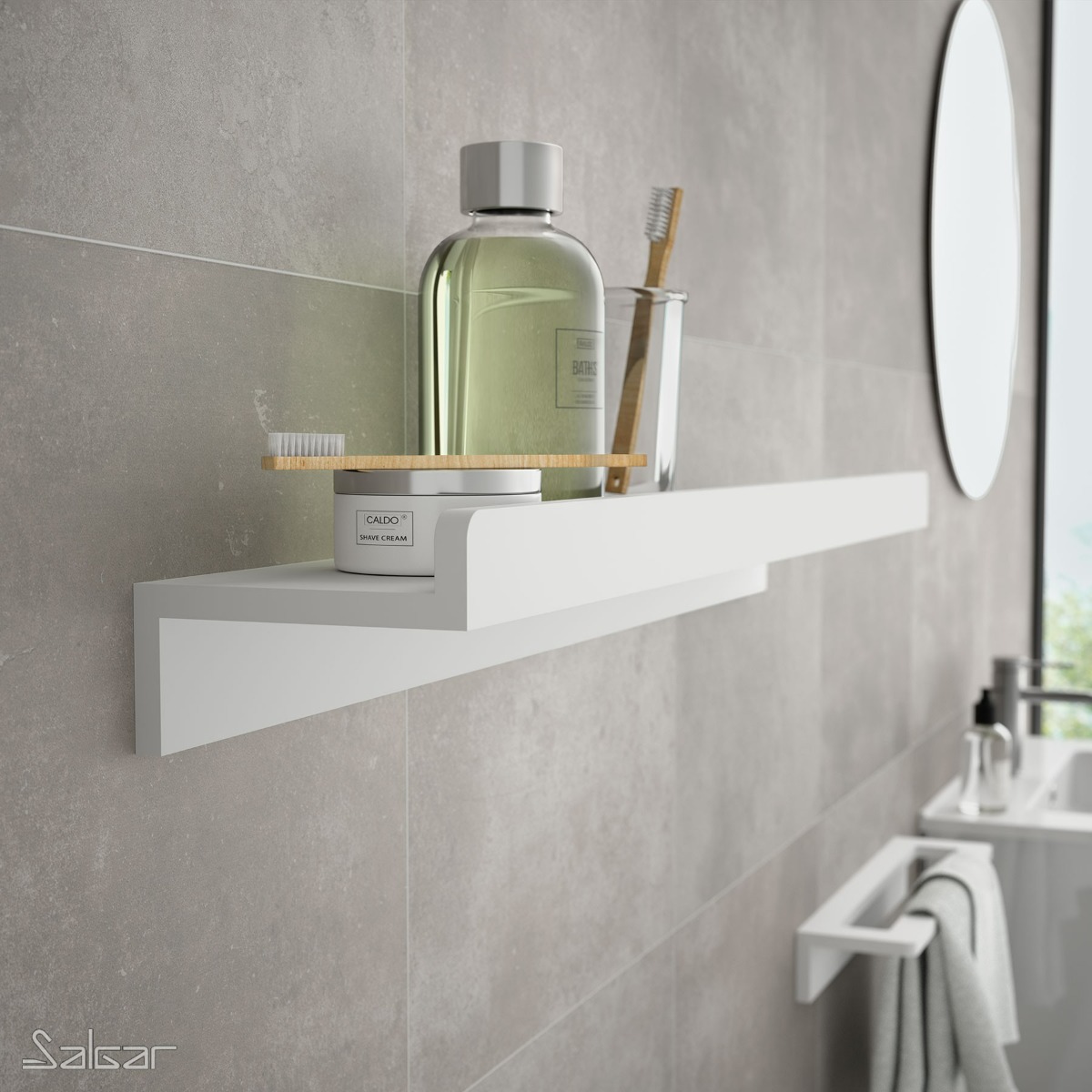 Muebles Navé planchet 80cm wit
