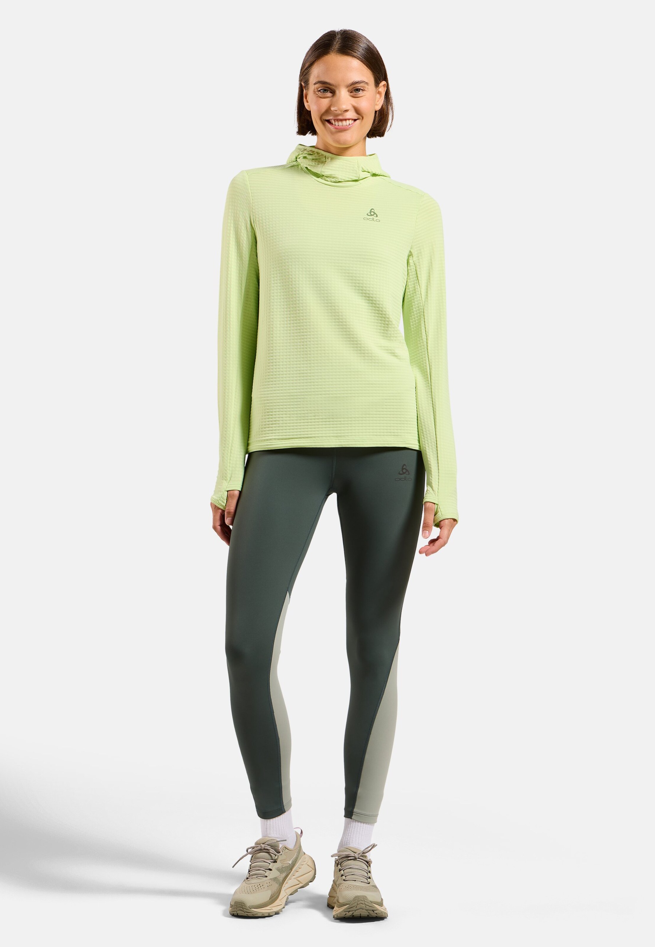 Essentials Thermal Lauftights in urban chic - shadow