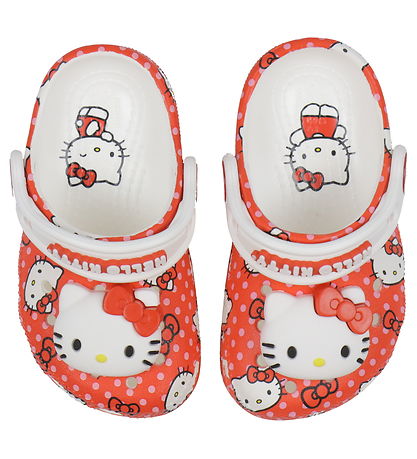 Crocs Sandaler - Hello Kitty Rød Classic Clog T - Multi