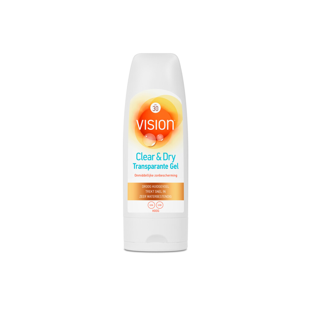 2x Vision Clear & Dry Transparante SPF 30 Gel185 ml