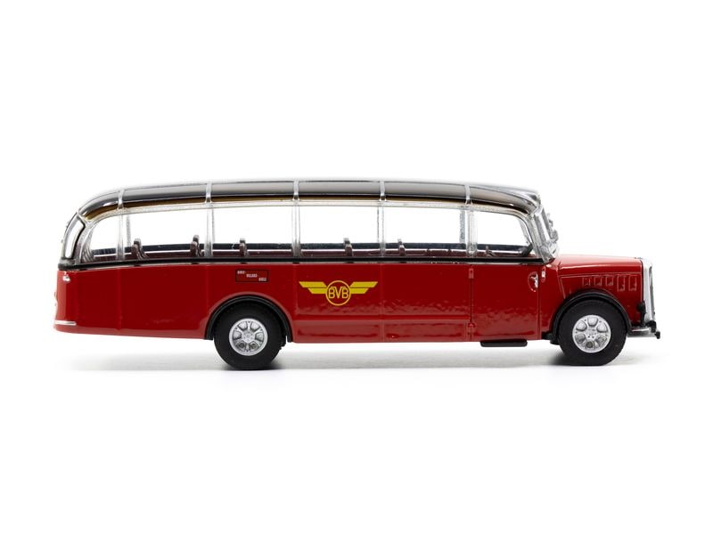 ACE Bus L4C Alpenwagen IIIa BVB 1:87 Hochwertiges L4C Alpenwagen IIIa Metallmodell