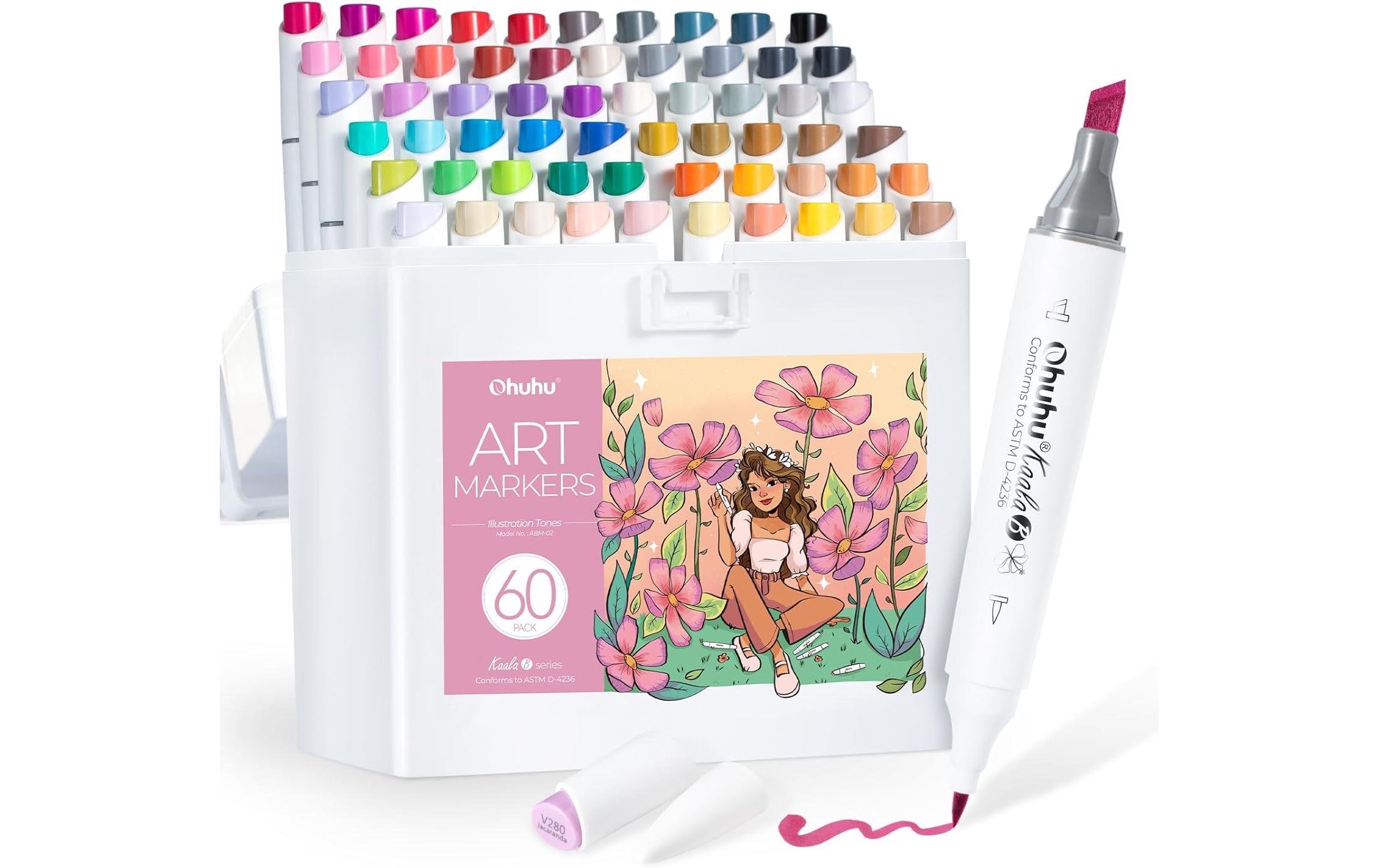 Permanent-Marker Kaala Kunstmarker 60 StückKunstmarker, Illustrationsfarben