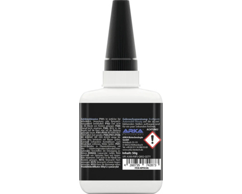 ARKA Kraftprotz Superlijm Automotive Vloeistof 50 gr