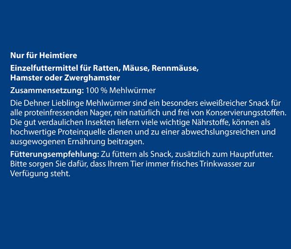 Dehner Lieblinge Getrocknete Mehlwürmer