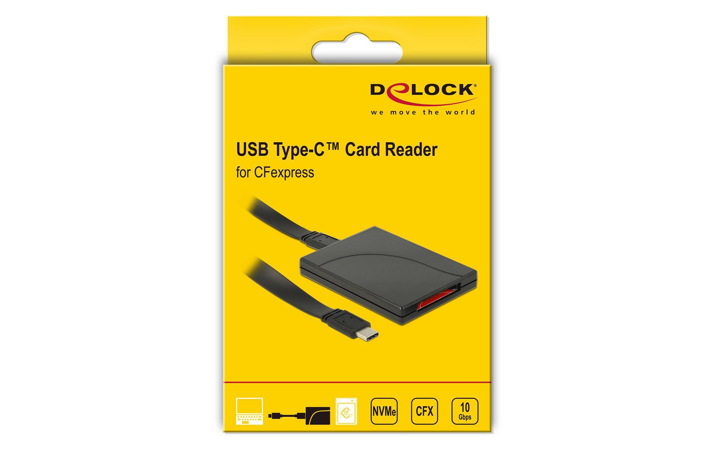 Card Reader Extern USB-C für CFexpress-SpeicherkartenExterner Kartenleser für CFexpress Speicherkarten
