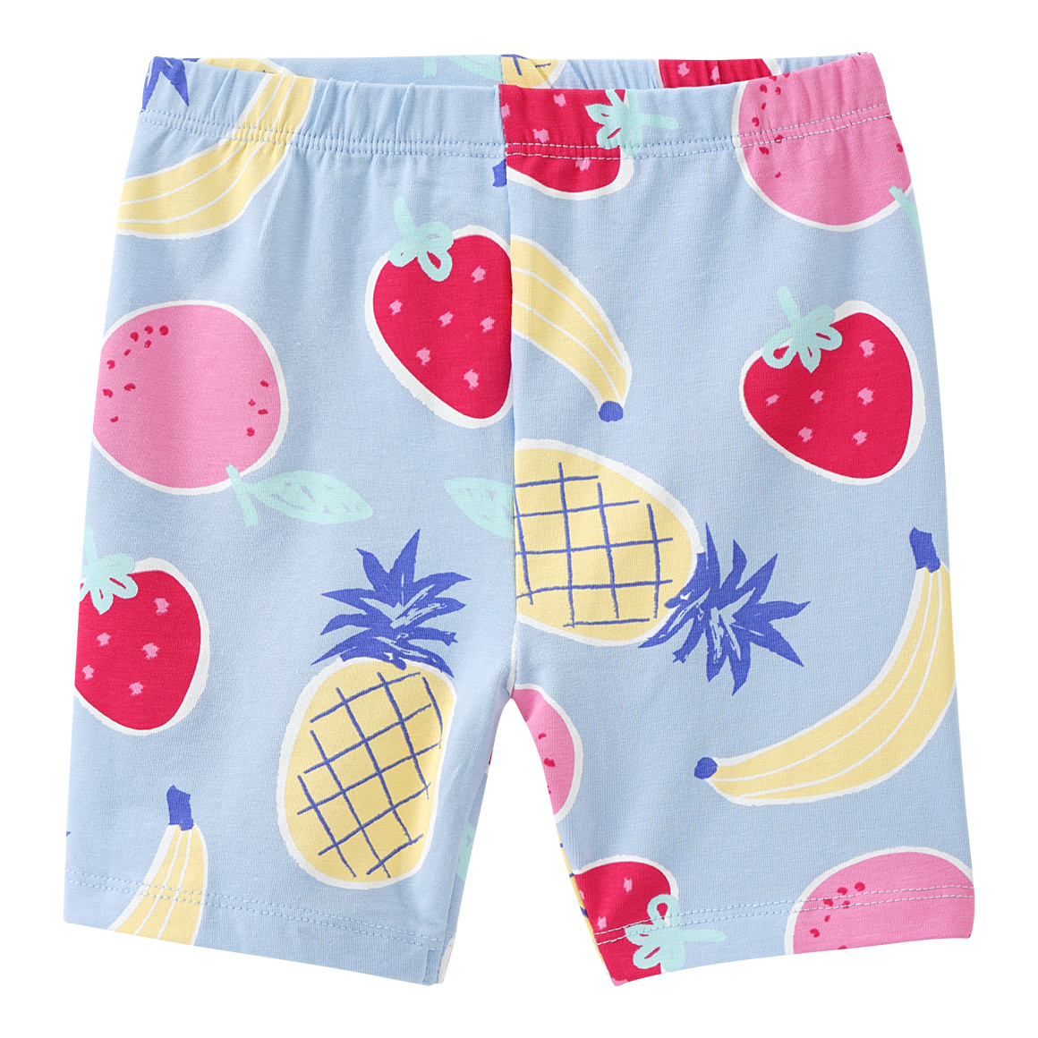 Famy 3 Baby Radler mit bunten Motiven hellgelb / rot / hellblau