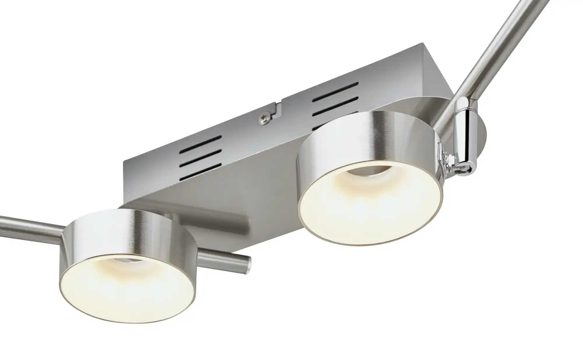 KHG LED-Spot, 4-flammig Nickel matt