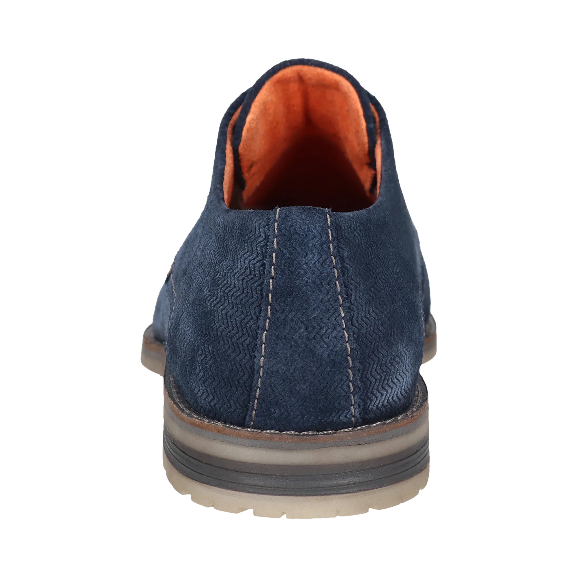 Leder Business Schnürer blau