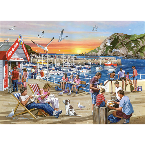 Fish & chips 1000pc puzzle