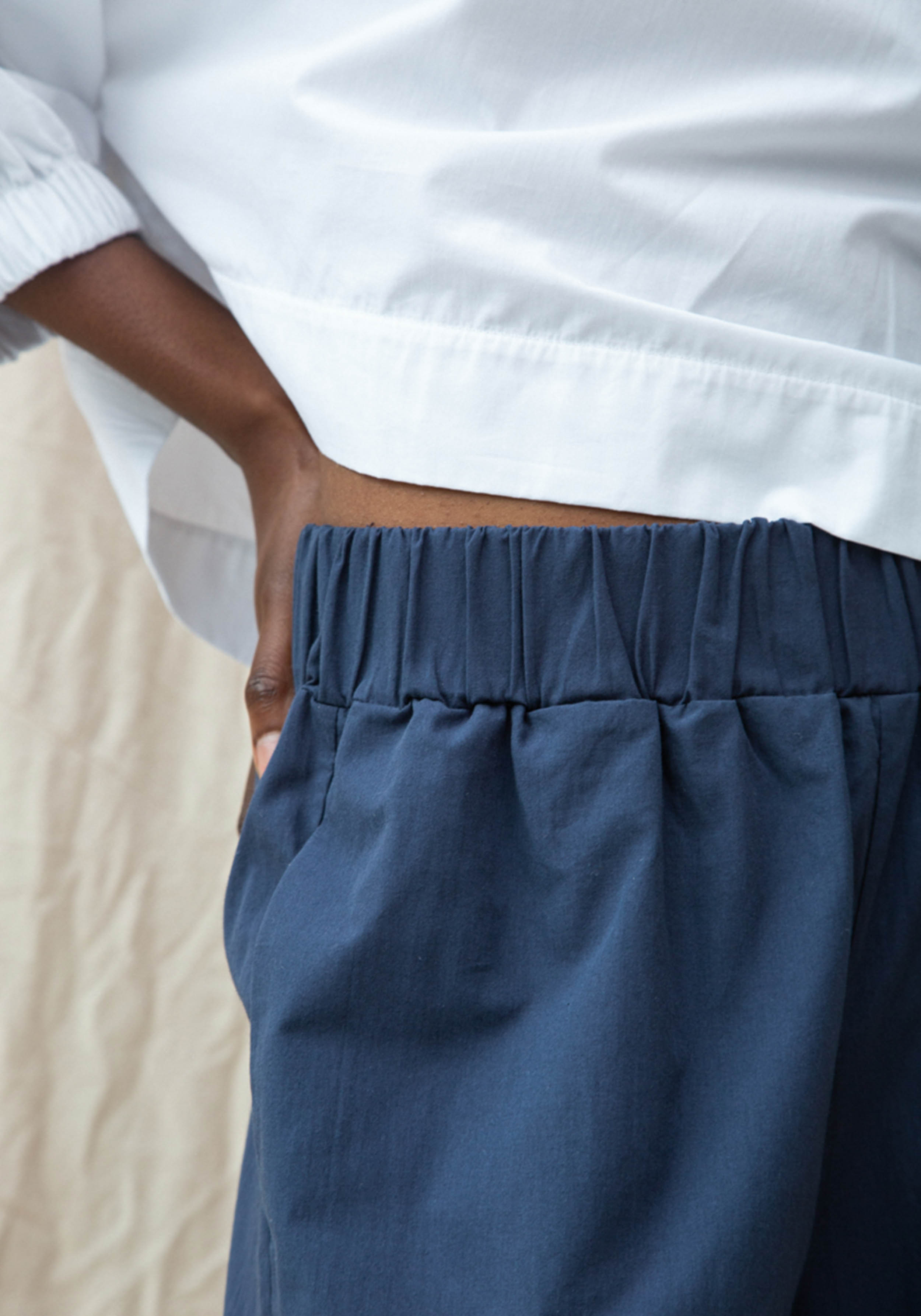 Beaumont Organic Bluse Dune White