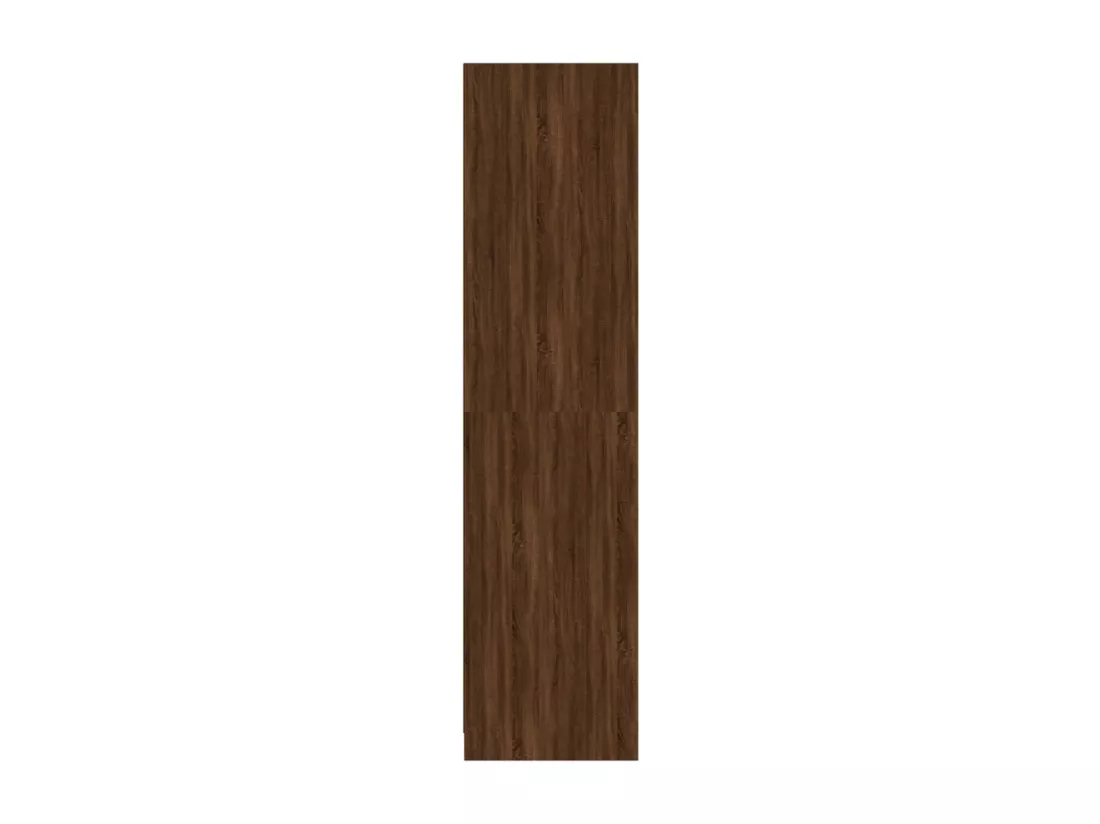 Garde-robe chêne marron 100x50x200 cm bois d'ingénierie