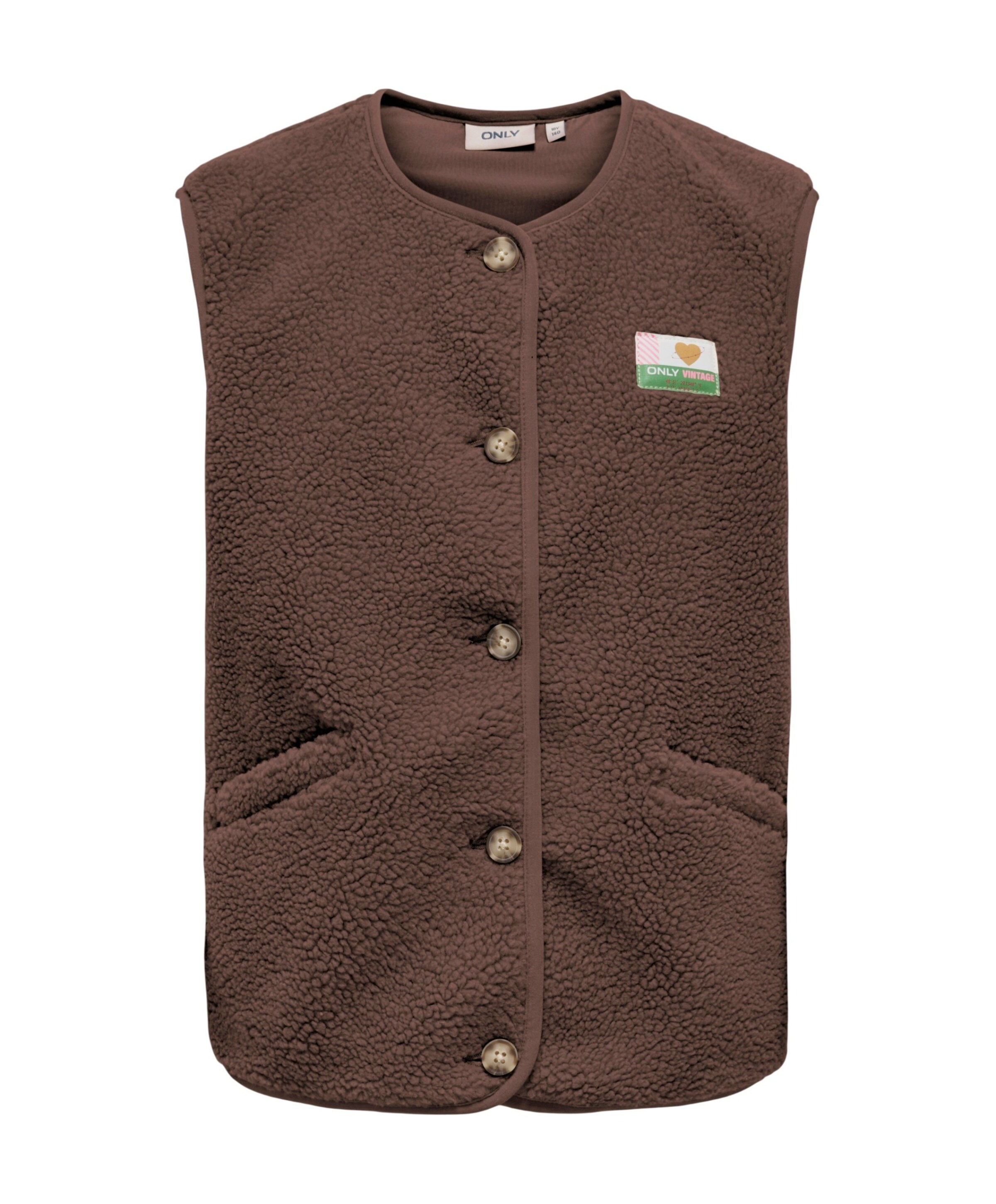 Only Meisjes gilet bruin