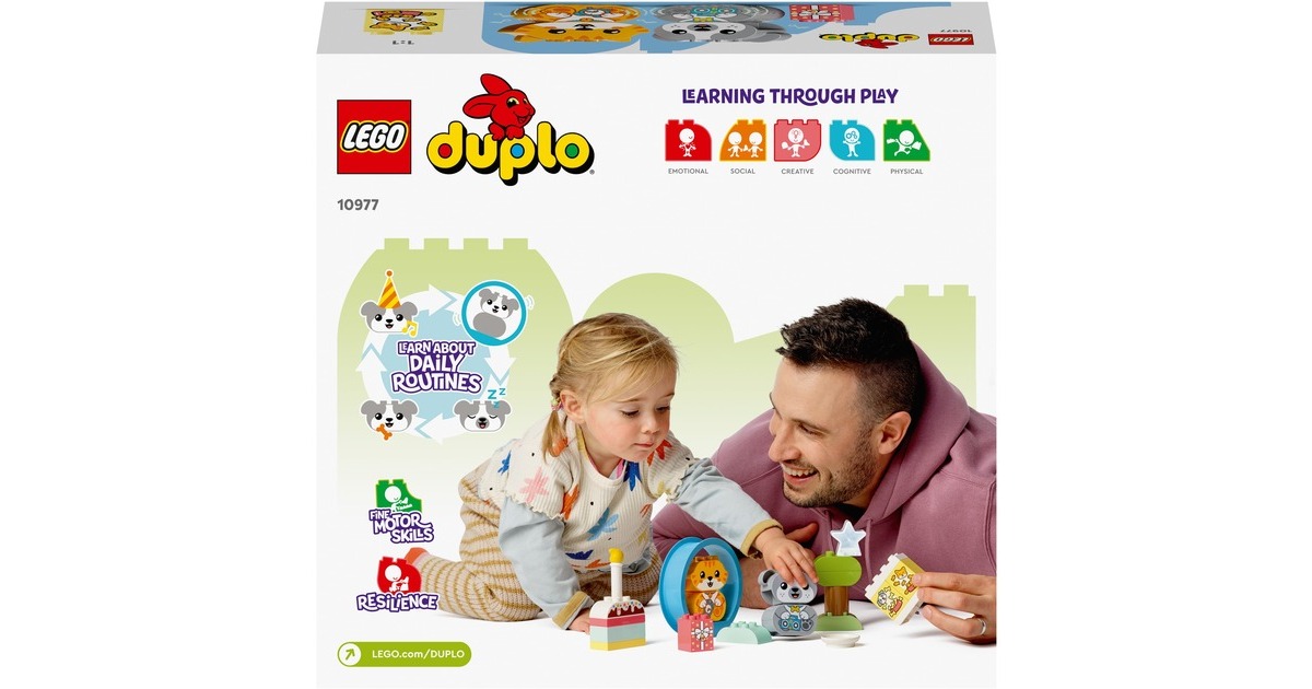 LEGODUPLO - Mijn eerste Puppy en Kitten met geluid Constructiespeelgoed  (10977)