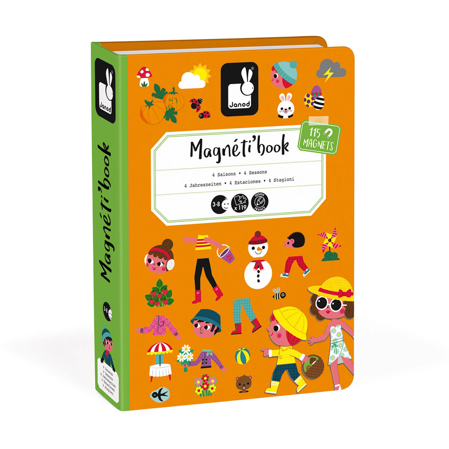 Janod Magnetibook - 4 Seizoenen