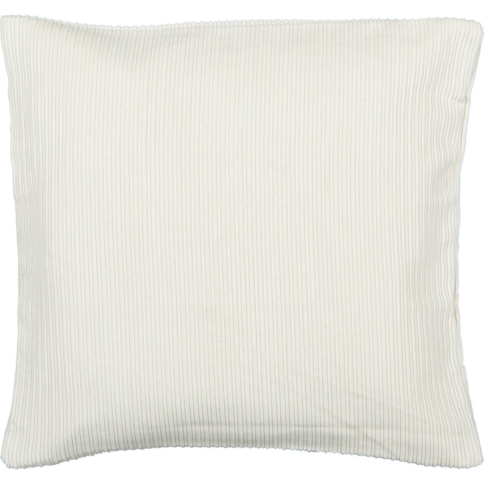 Zierkissenhülle Samt Cord-Optik 40 x 40 cm offwhite