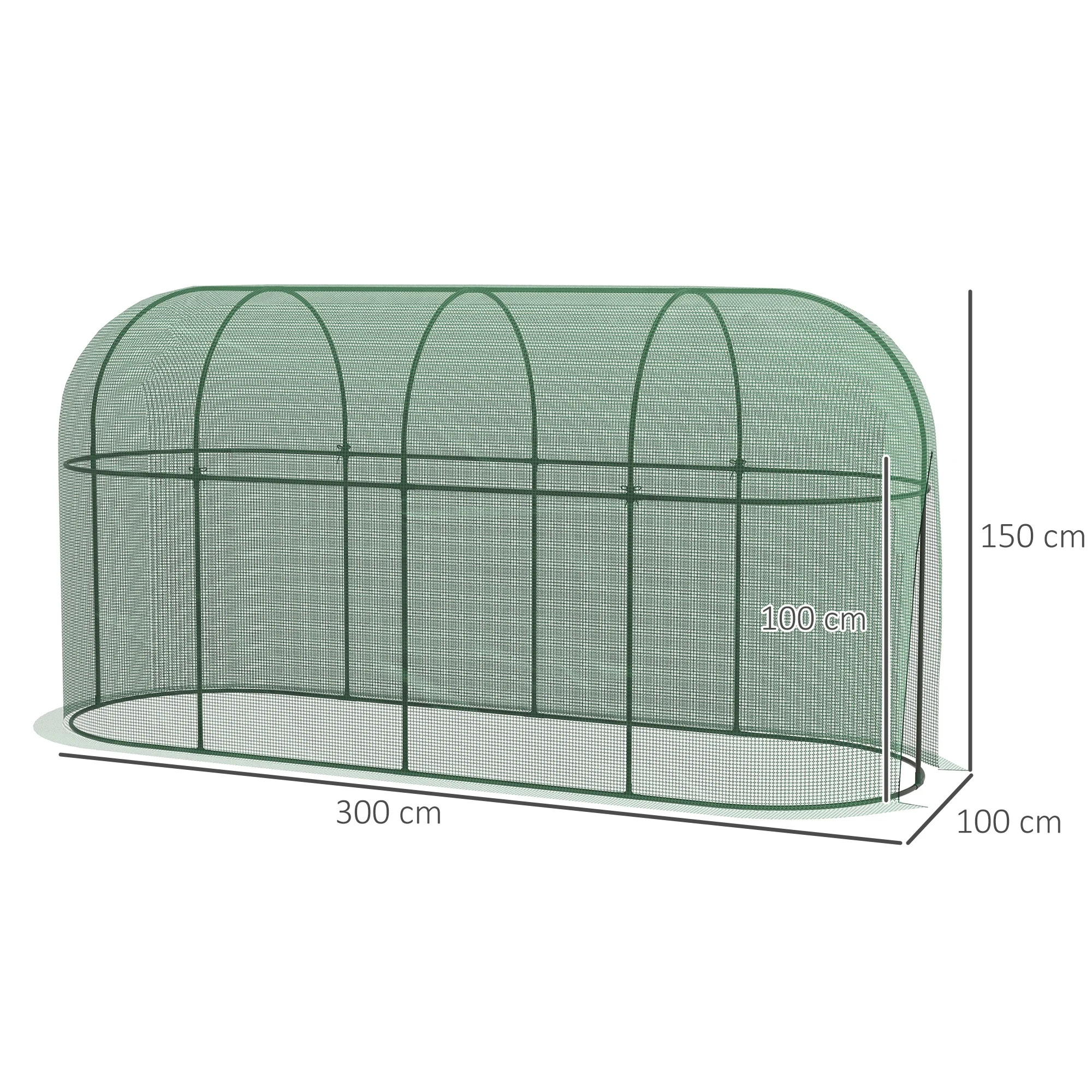Gaiola de cultivo verde Outsunny