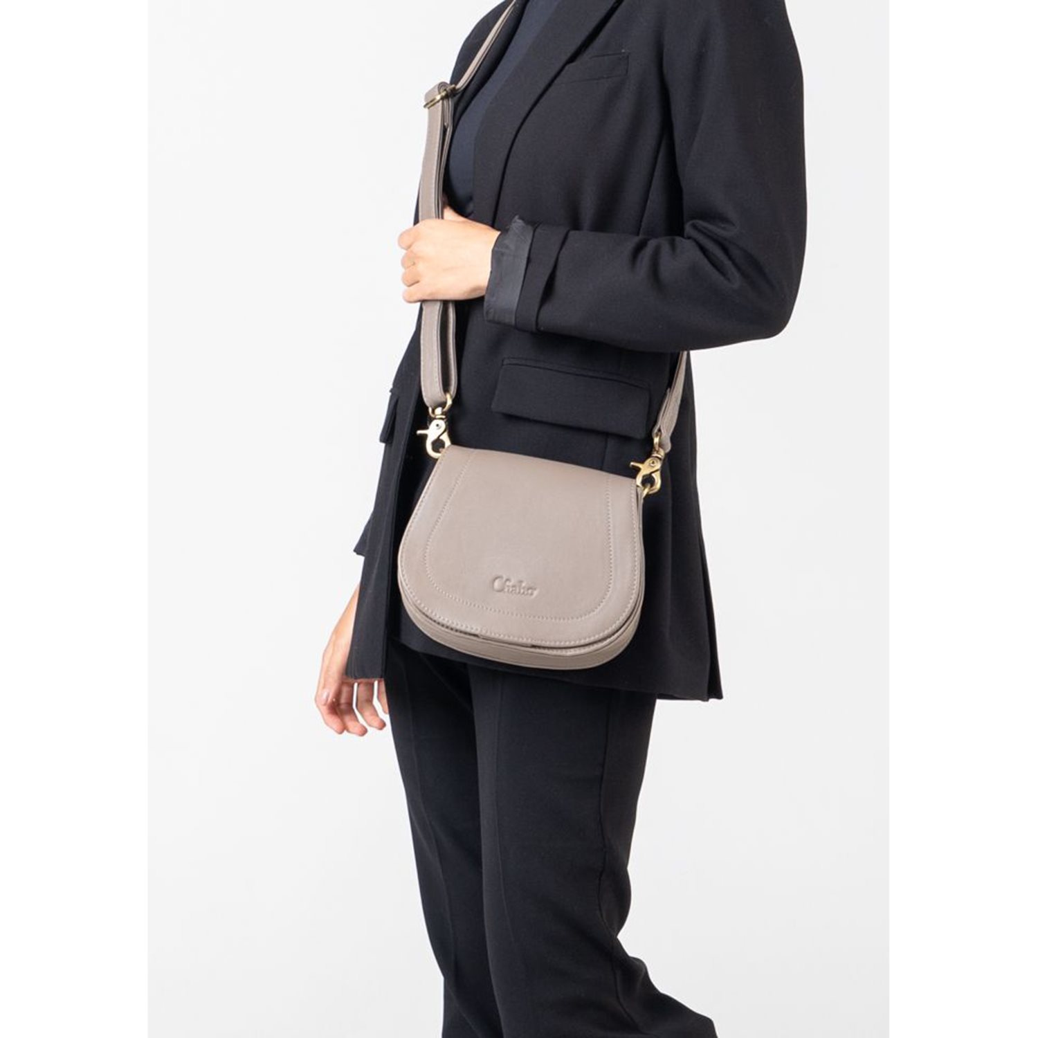 Chabo Susy Saddle Bag grey