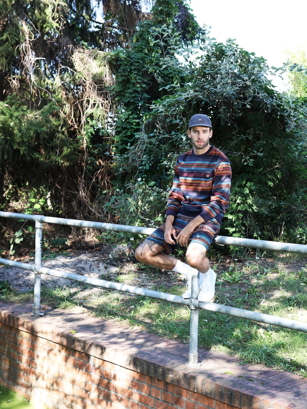 Iriedaily Vintachi Crew Sweater navy