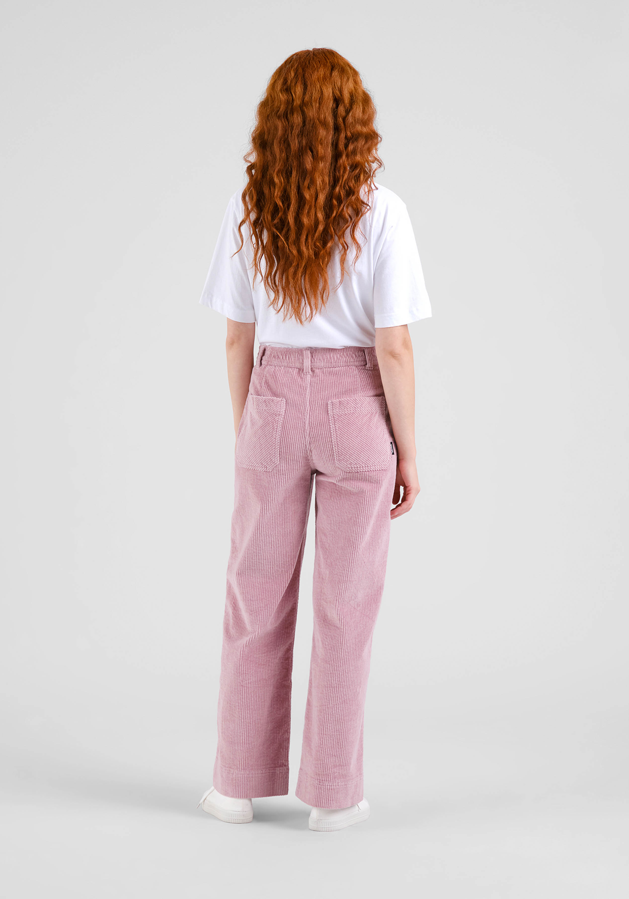 Dedicated Cord-Hose Vara Workwear Lilas Pink