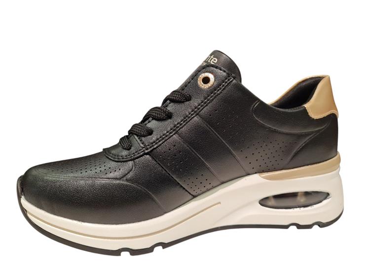 Remonte D2H01 nero/palegold/schwarz