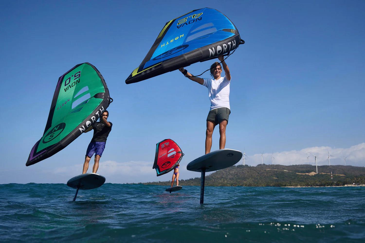 North kiteboarding Nova  wing 2024 Blue
