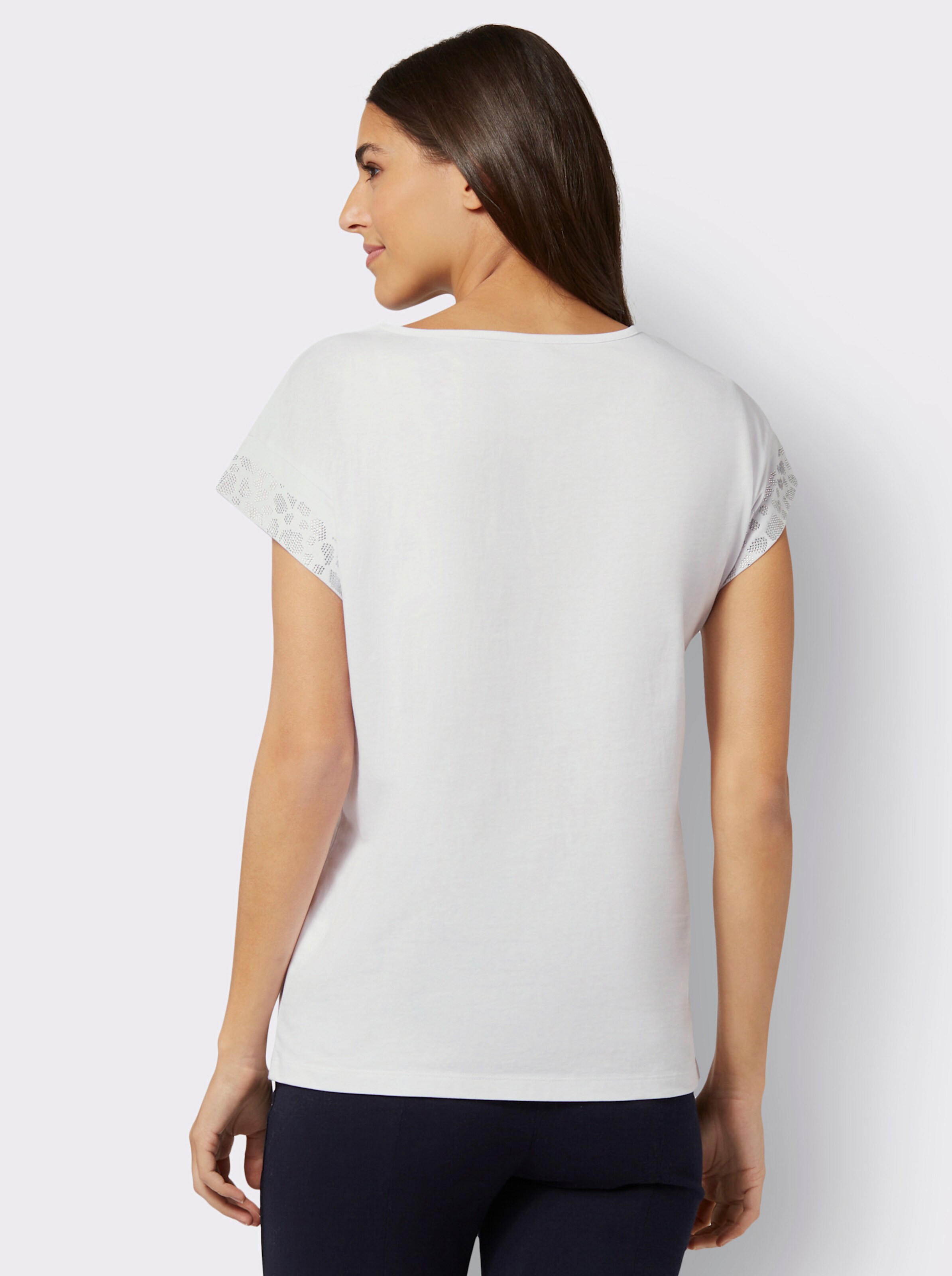 Rundhals-Shirt