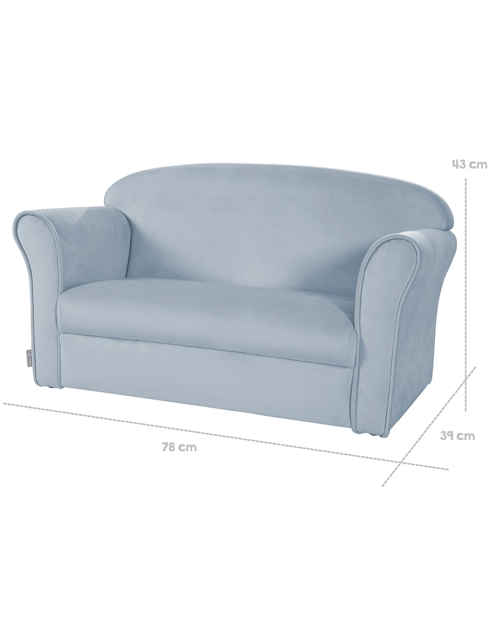 Kindersofa mit AL LIL SOFA (Farbe: sky)