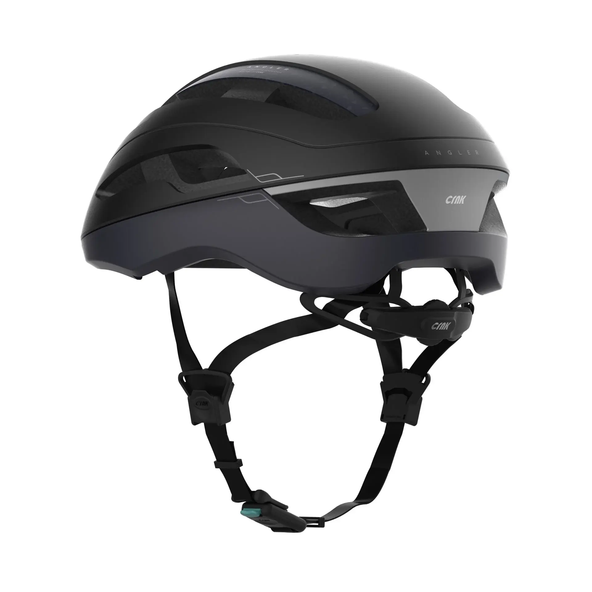 CRNK Angler Race Fietshelm Zwart