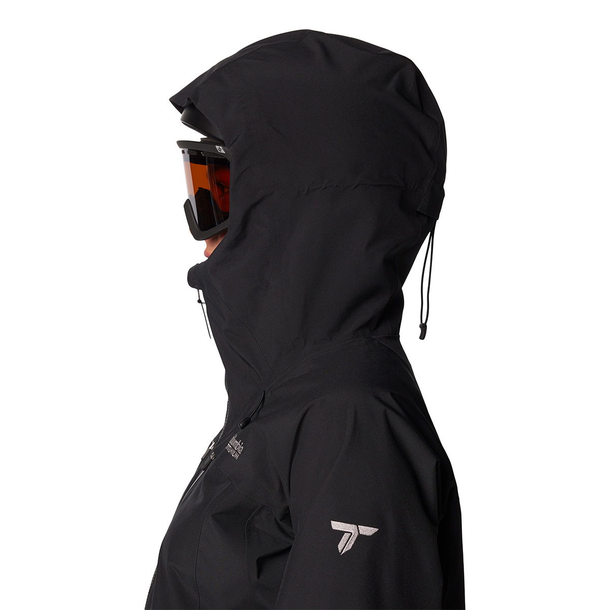 Columbia Platinum Peak II 3-lags skijakke, dame (Black)