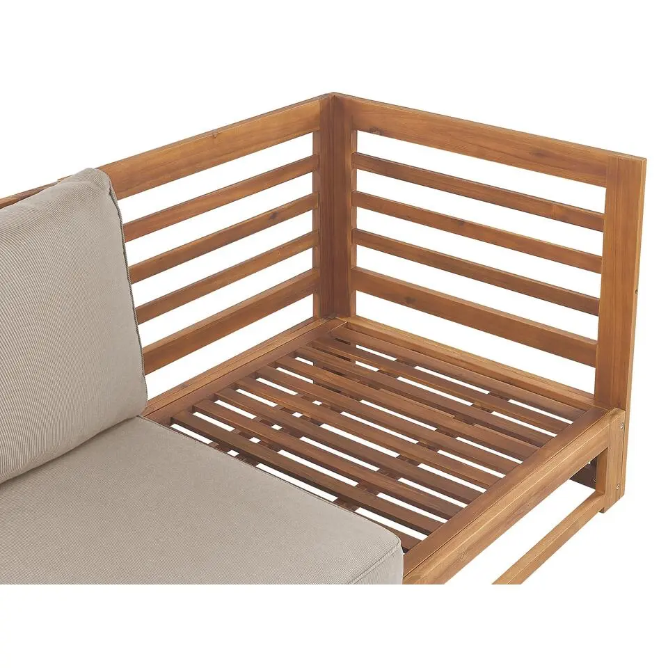 TRANI - Loungebank 2-zits - Lichthout - Acaciahout